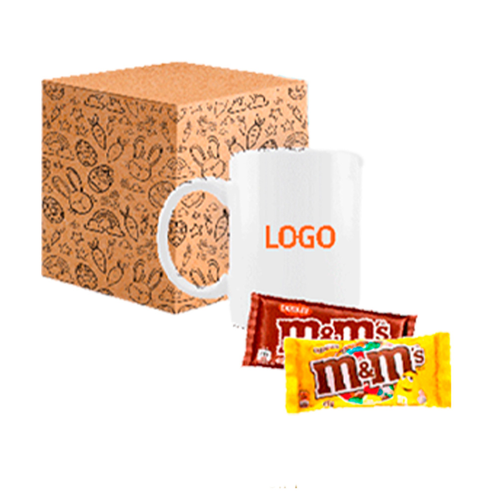 Imagem do produto Kit Caneca Personalizada com Chocolates MM’s