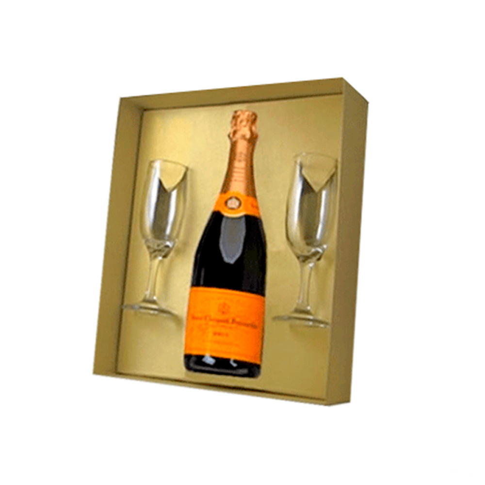 Kit Champagne Veuve Clicquot Gold